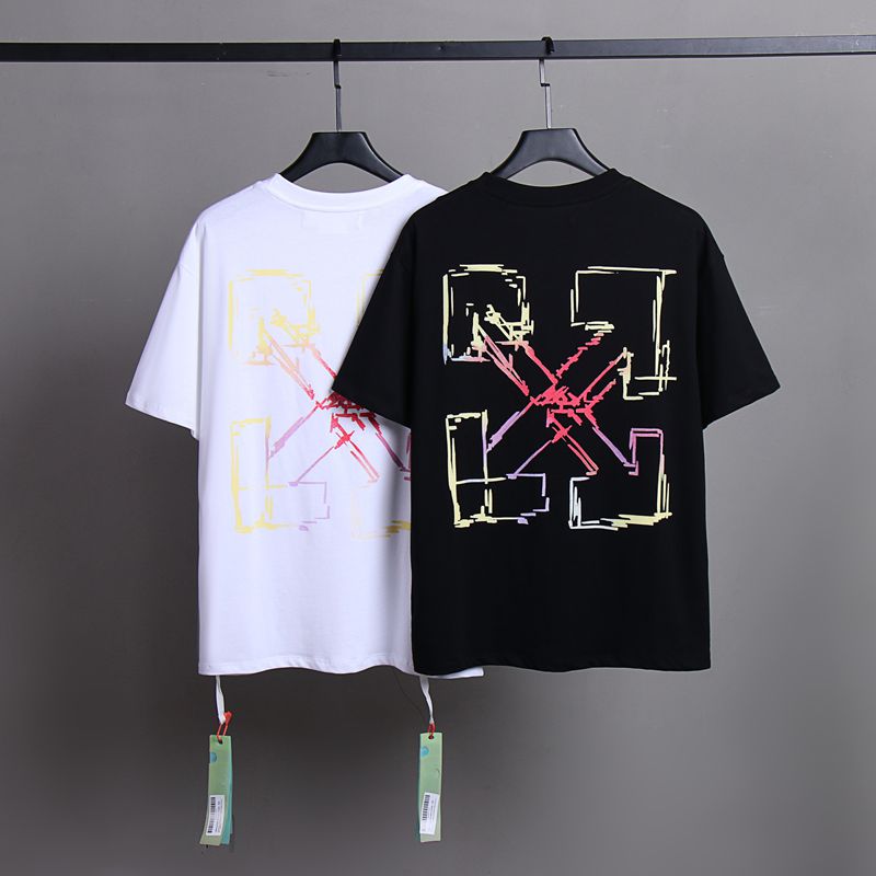 OFF New Men's and Women's Short Sleeve T-Shirts