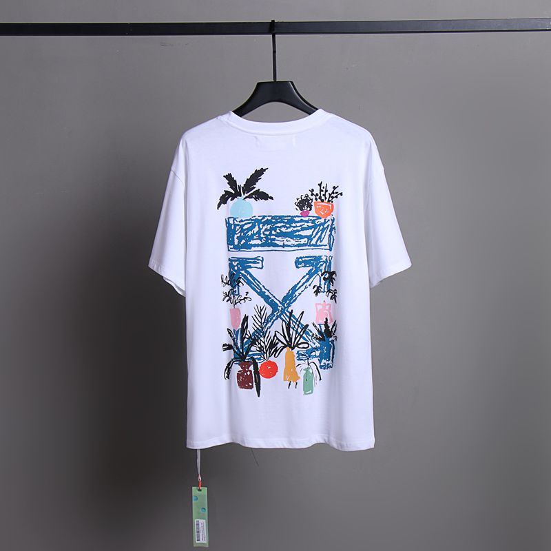 OFF New Men's and Women's Short Sleeve T-Shirts