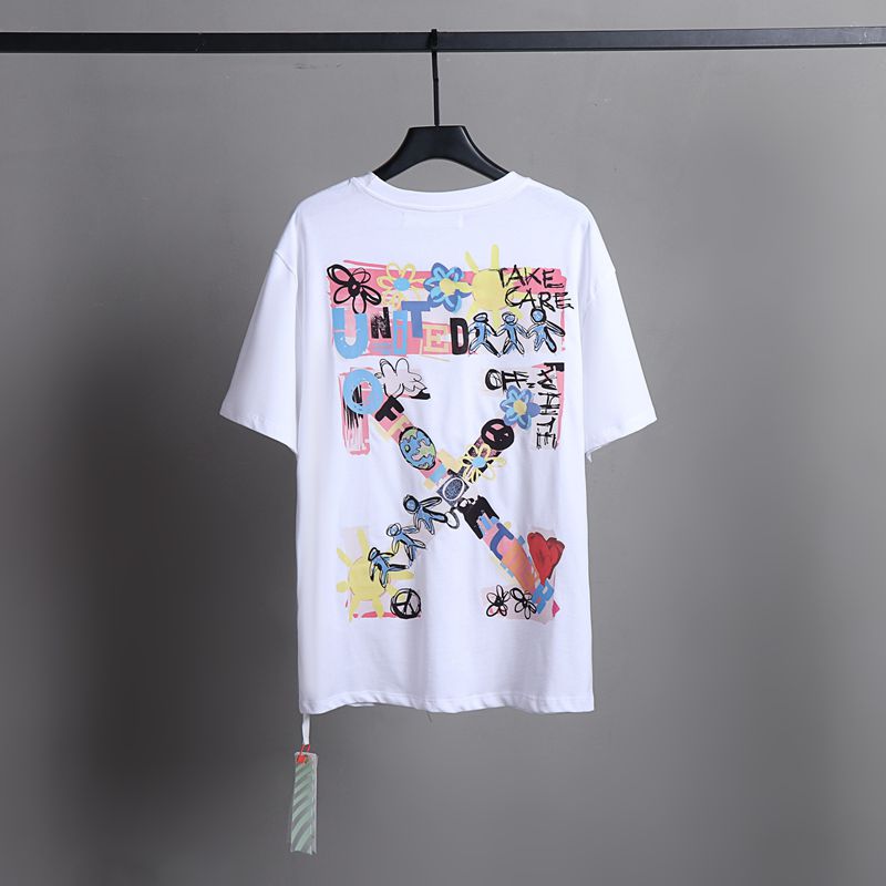 OFF New Men's and Women's Short Sleeve T-Shirts