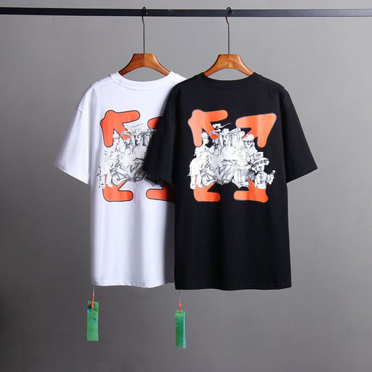 OFF New Men's and Women's Short Sleeve T-Shirts