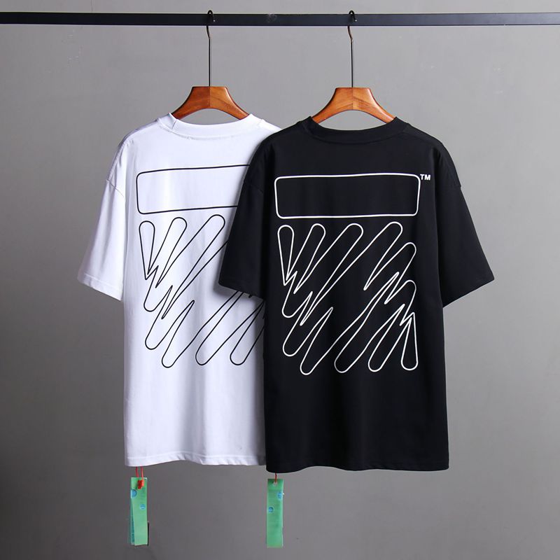 OFF New Men's and Women's Short Sleeve T-Shirts
