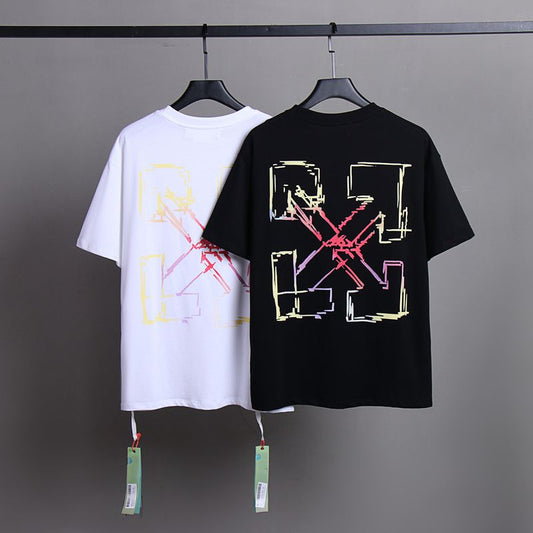 OFF New Men's and Women's Short Sleeve T-Shirts