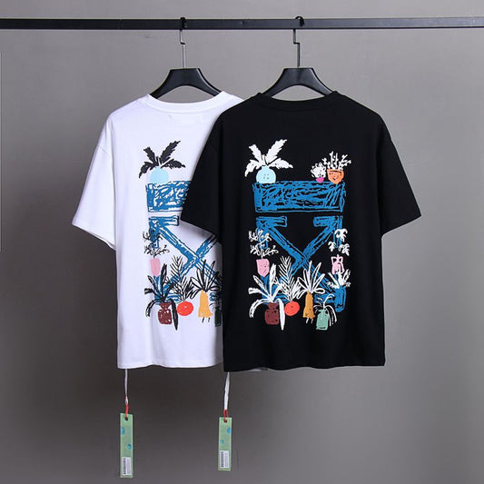 OFF New Men's and Women's Short Sleeve T-Shirts
