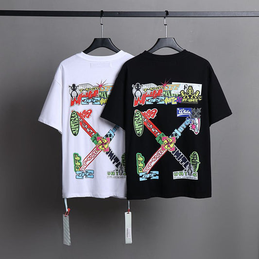 OFF New Men's and Women's Short Sleeve T-Shirts