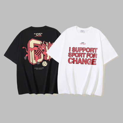 Off New 2025 Men's Short Sleeve T-Shirt