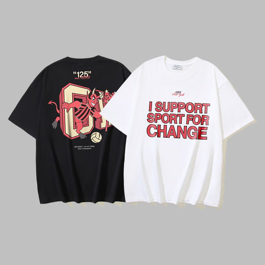 Off New 2025 Men's Short Sleeve T-Shirt