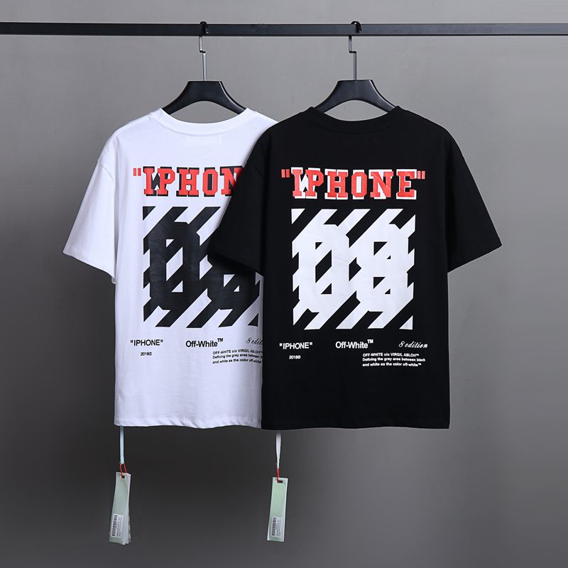 OFF New Men's and Women's Short Sleeve T-Shirts