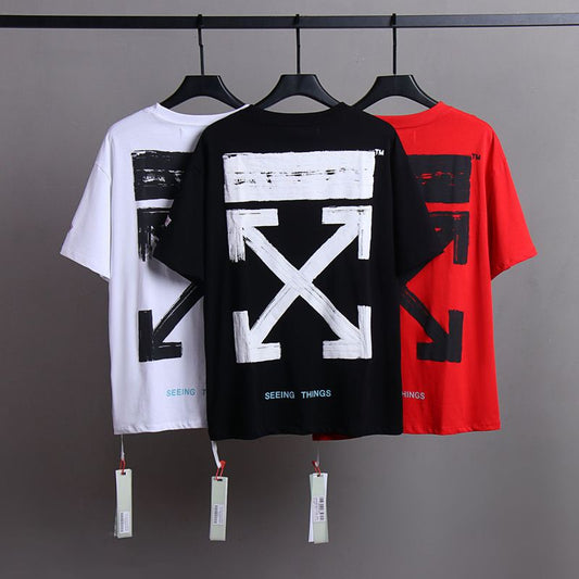 OFF New Men's and Women's Short Sleeve T-Shirts