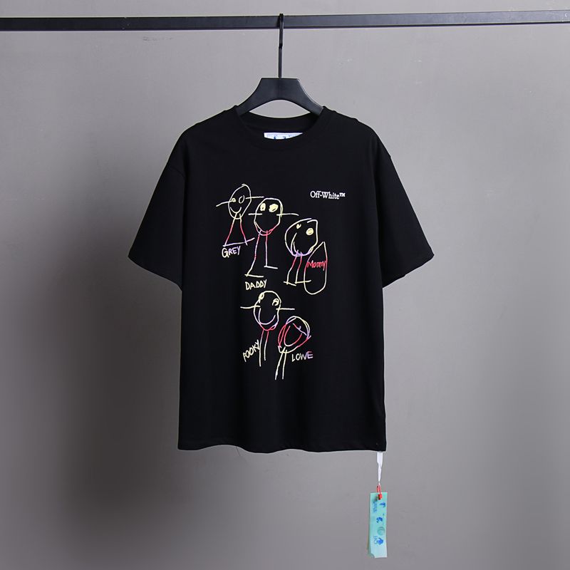 OFF New Men's and Women's Short Sleeve T-Shirts