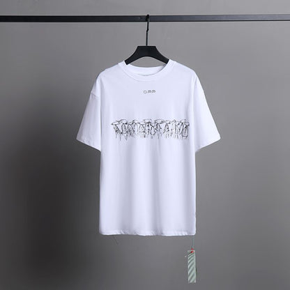 OFF New Men's and Women's Short Sleeve T-Shirts