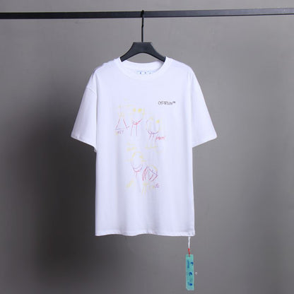 OFF New Men's and Women's Short Sleeve T-Shirts