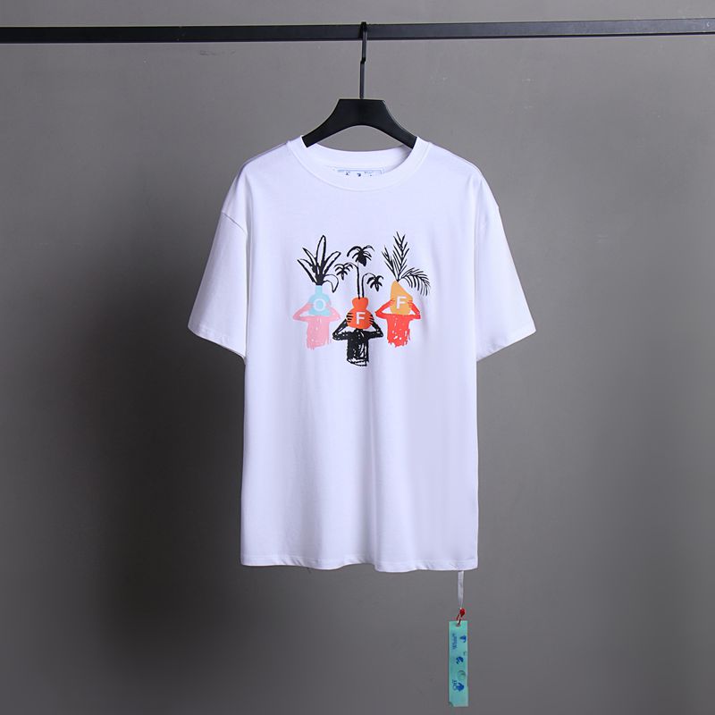 OFF New Men's and Women's Short Sleeve T-Shirts