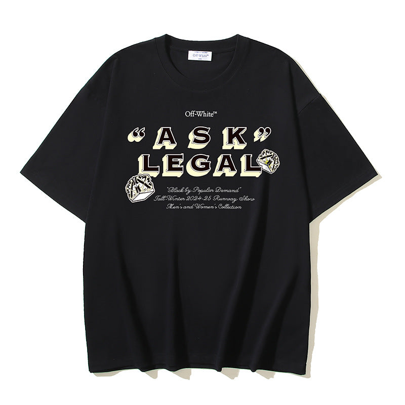 Off New 2025 Men's Short Sleeve T-Shirt