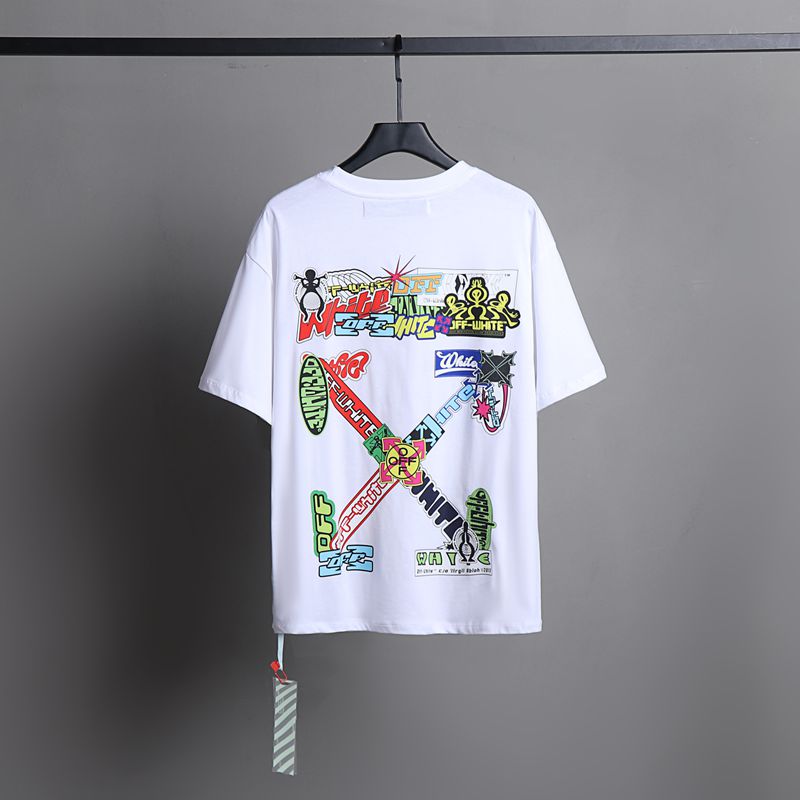 OFF New Men's and Women's Short Sleeve T-Shirts