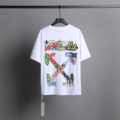 OFF New Men's and Women's Short Sleeve T-Shirts