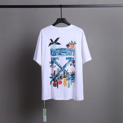 OFF New Men's and Women's Short Sleeve T-Shirts