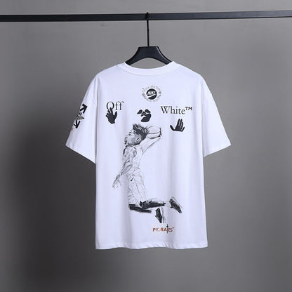 OFF New Men's and Women's Short Sleeve T-Shirts
