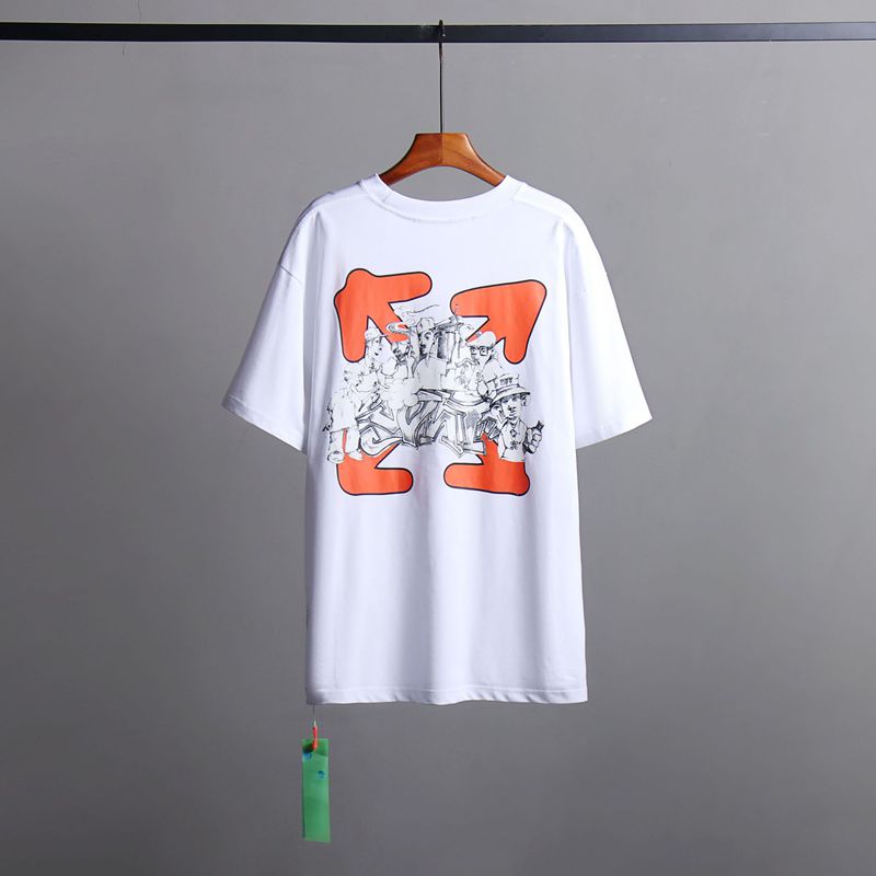 OFF New Men's and Women's Short Sleeve T-Shirts