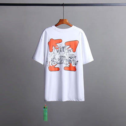 OFF New Men's and Women's Short Sleeve T-Shirts