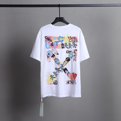 OFF New Men's and Women's Short Sleeve T-Shirts