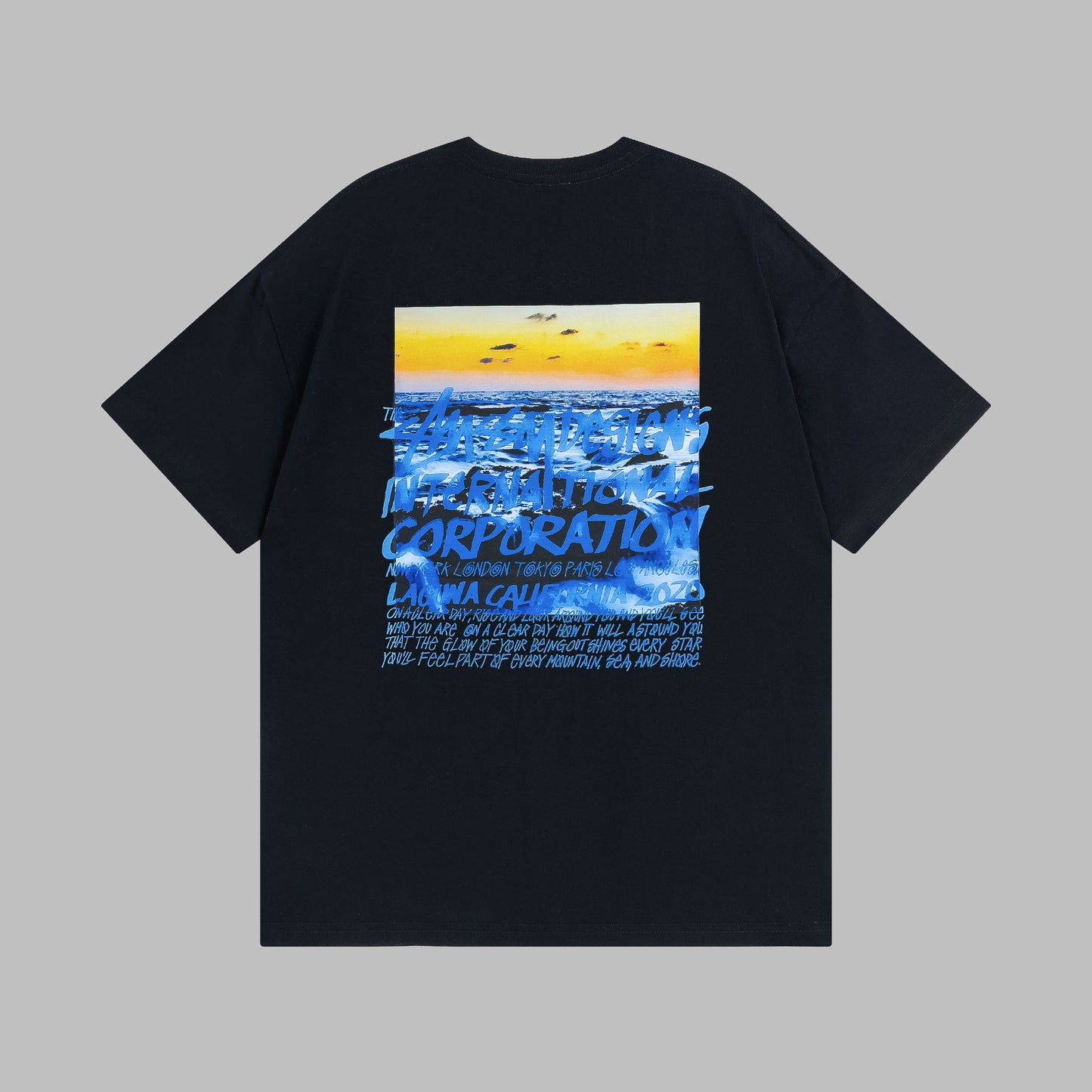 Stussy 2025 new short-sleeved T-shirt