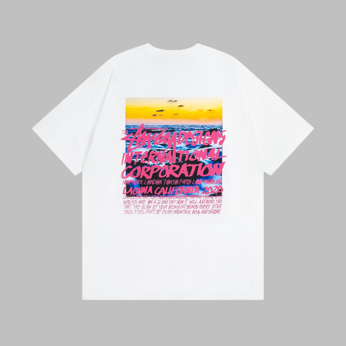 Stussy 2025 new short-sleeved T-shirt