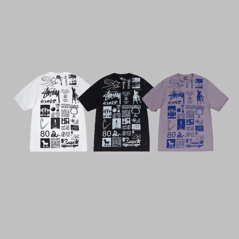 Stussy 2025 new short-sleeved T-shirt
