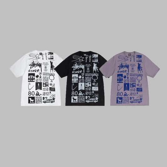 Stussy 2025 new short-sleeved T-shirt