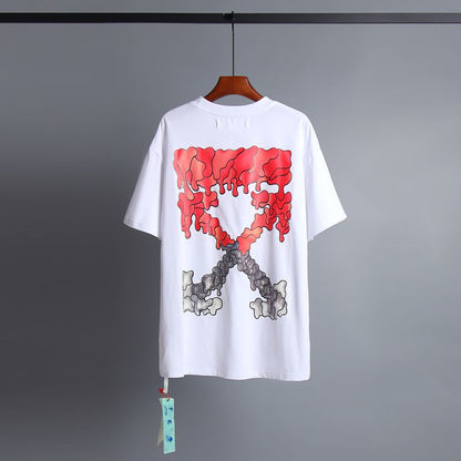 OFF New Men's and Women's Short Sleeve T-Shirts
